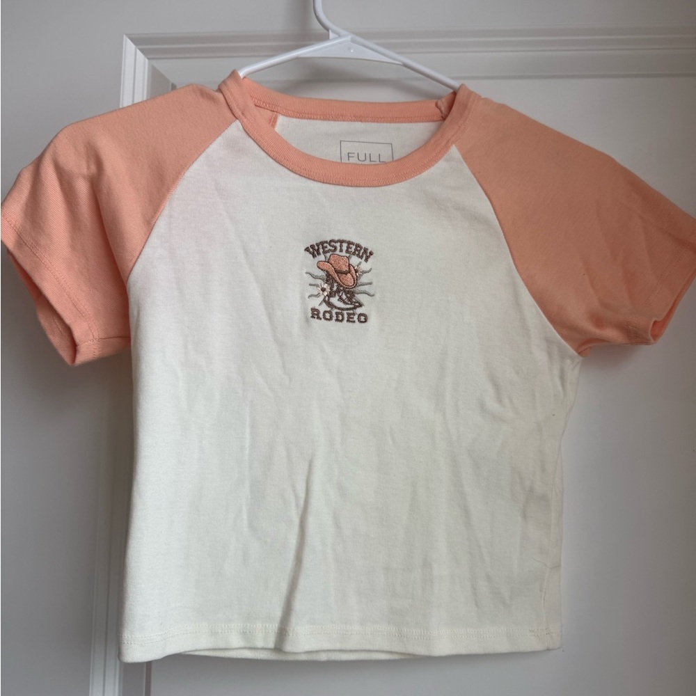 Western Rodeo Cropped Tshirt